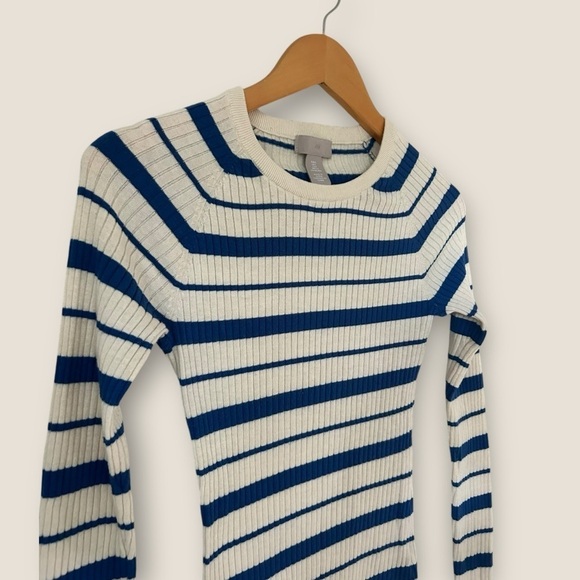 H&M Striped Ribbed Knit Top - Picture 6 of 9